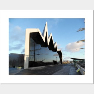 Scottish Photography Series (Vectorized) - Riverside Museum, Glasgow Posters and Art